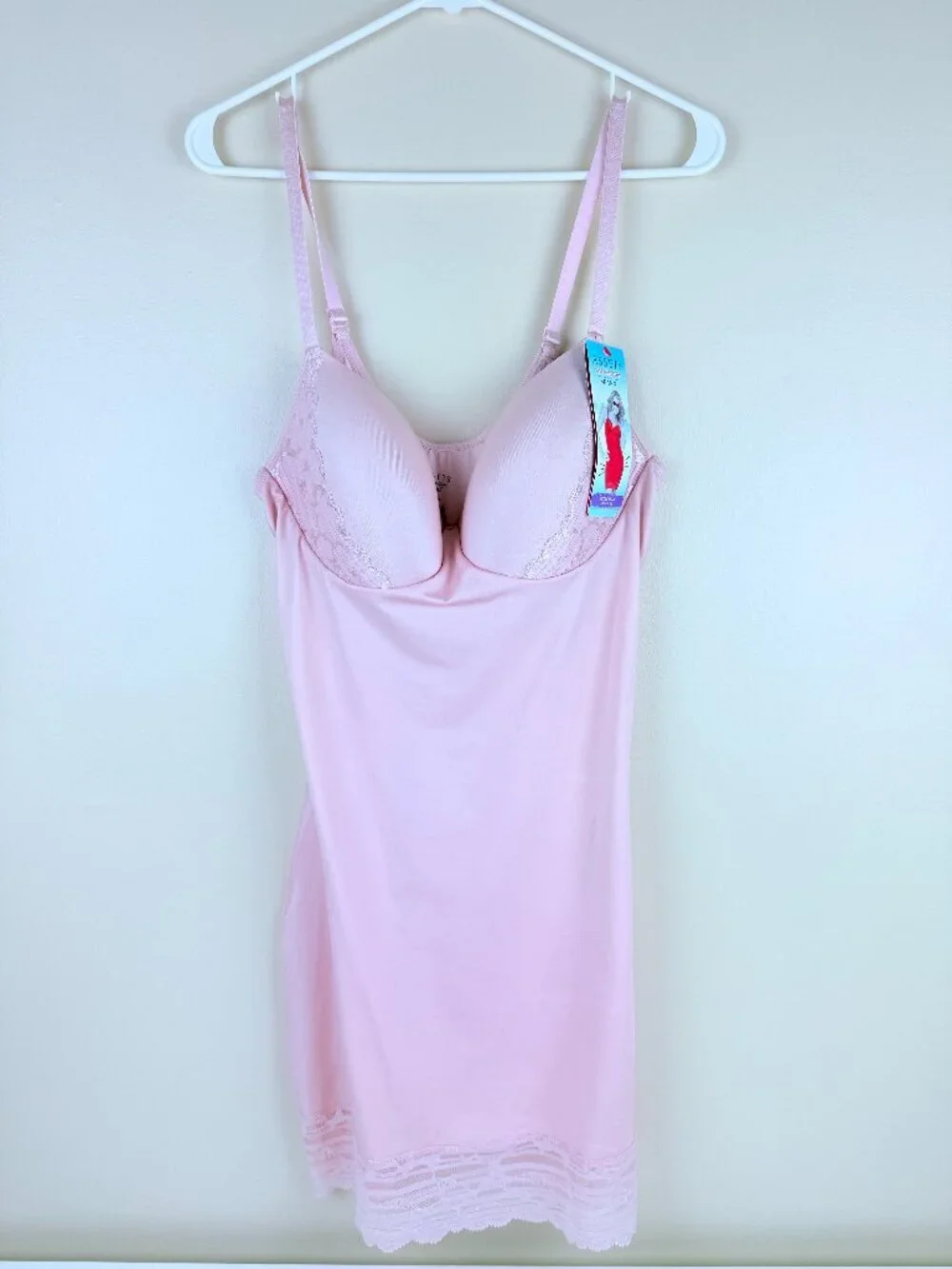 NWT SPANX Assets Red Hot Label by Spanx Luxe & Lean Lace Full Slip Size 1X